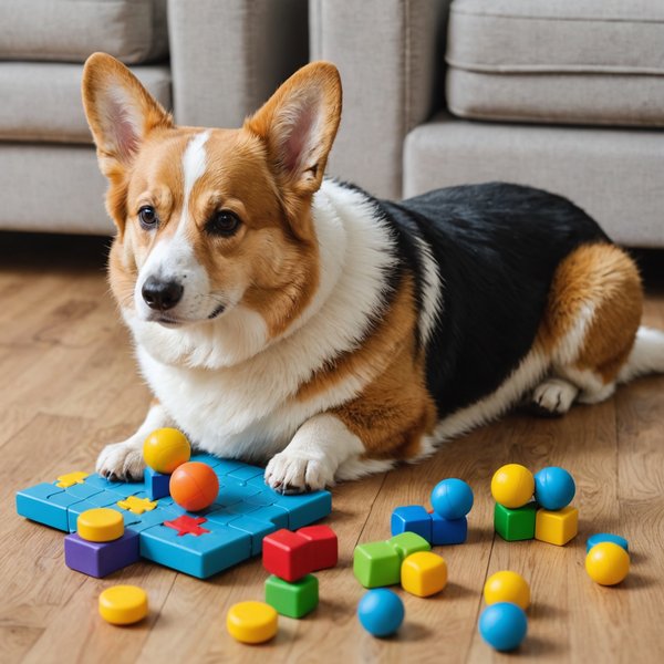 Comment utiliser les jouets puzzle pour maintenir un chien de race Corgi mentalement stimulé?